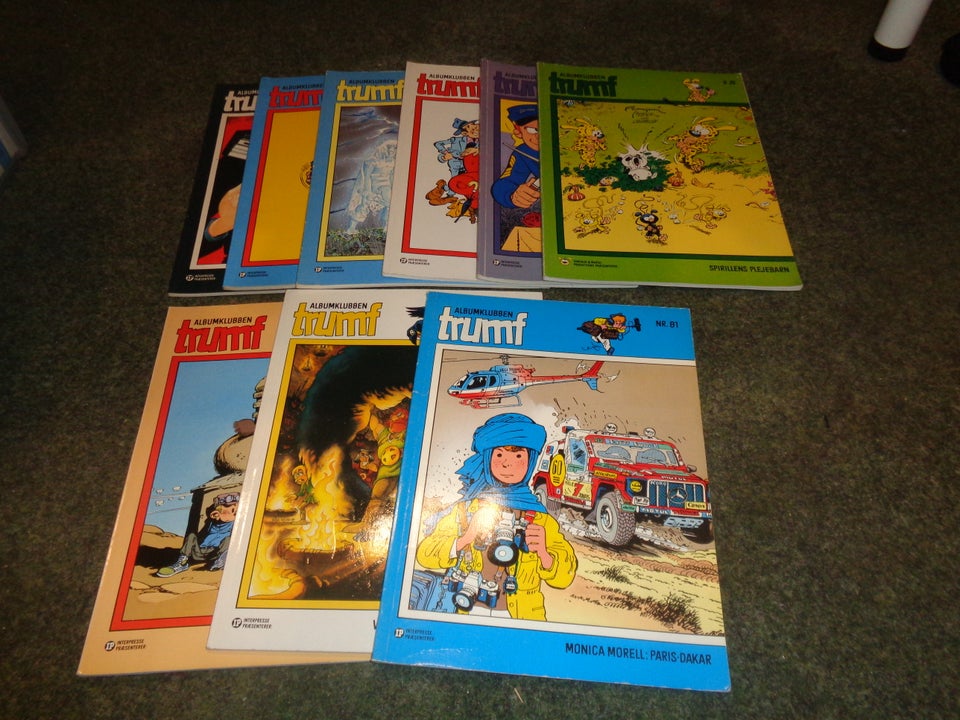 Trumf og Comics albumklubberne,