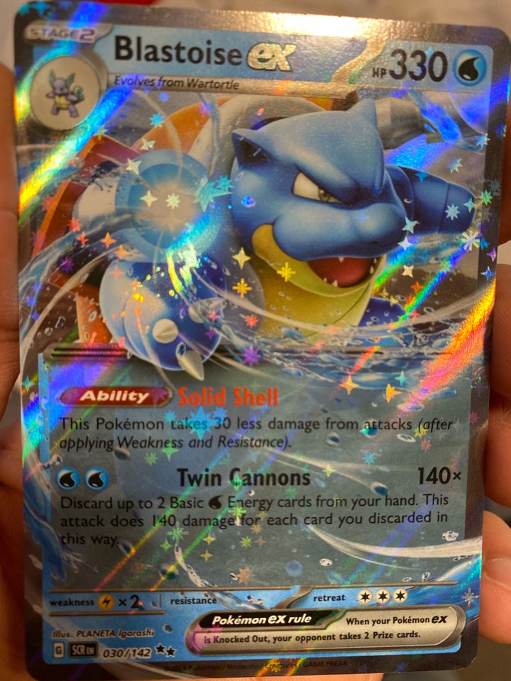 Samlekort, Blastoise EX