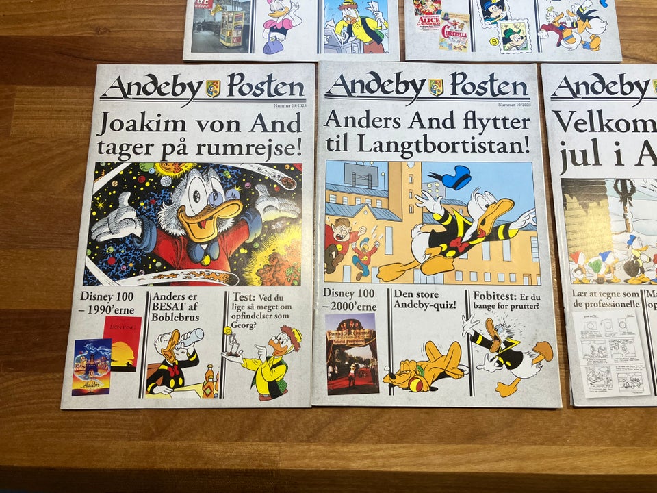 Andeby Posten, Disneyr. ,