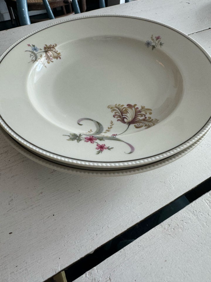 Porcelæn Tallerkener