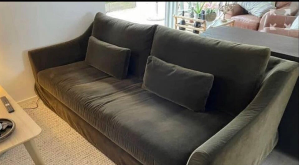 Sofa, velour, Farlov fra Ikea