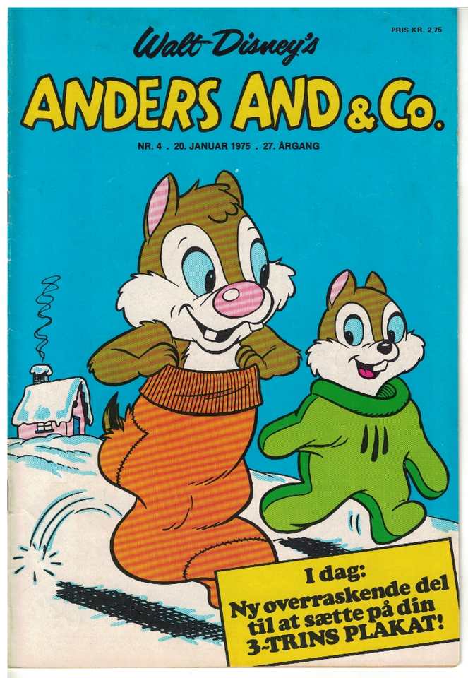 Anders And 1975, Tegneserie