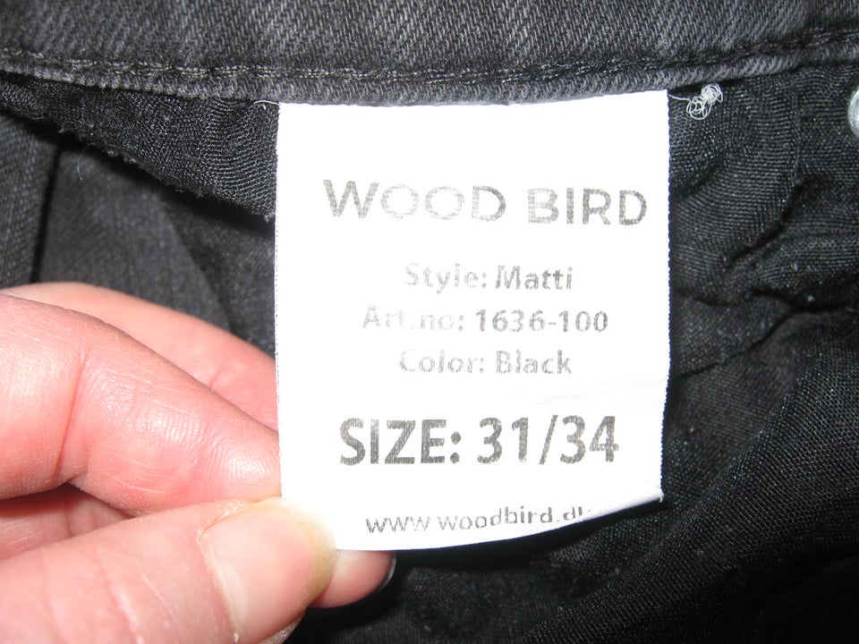 Jeans, Wood Bird jeans str 31/34