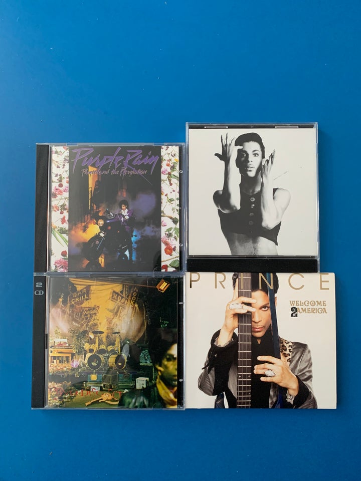 PRINCE: 4 CD ALBUMS, RB