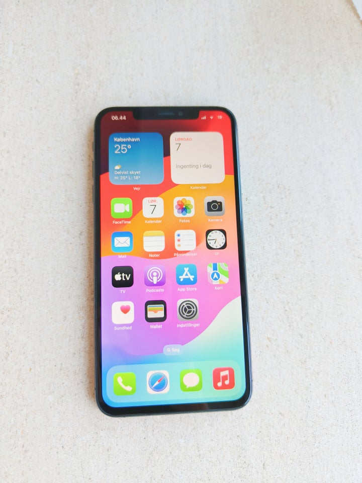 iPhone XS Max, 256 GB, sort