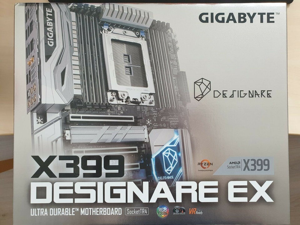 bundkort, Gigabyte X399, Perfekt