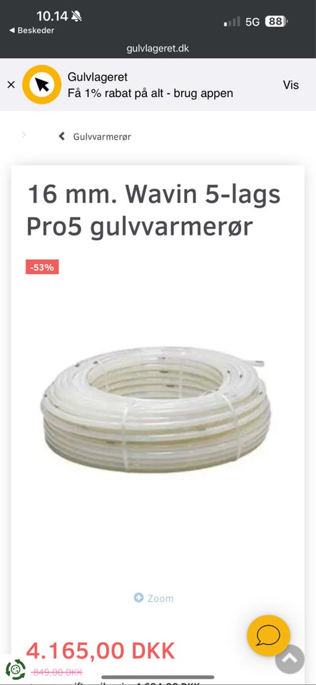 Pexrør og pexfittings