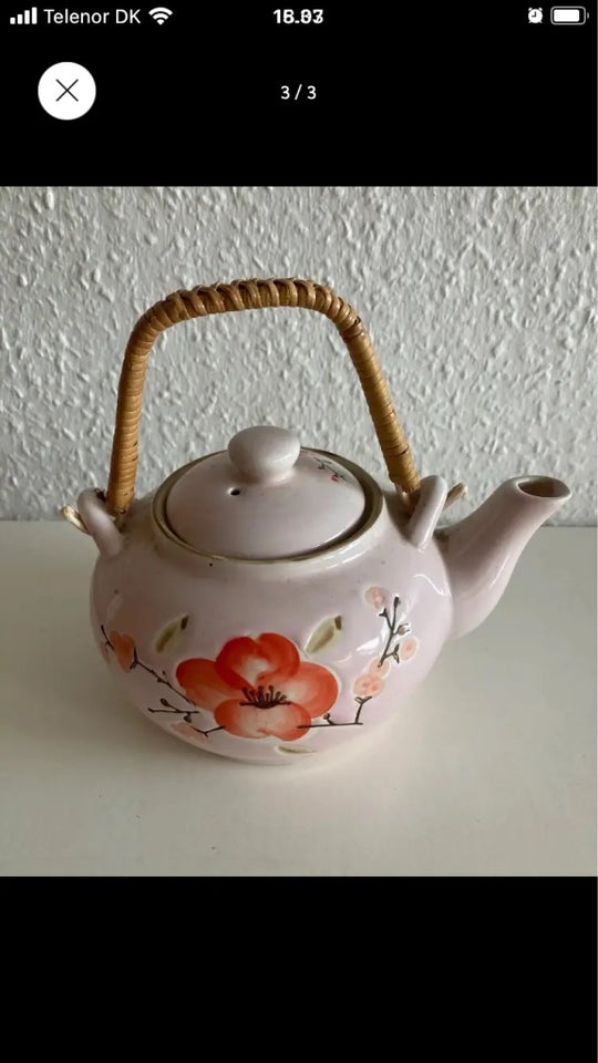 Porcelæn Gl fin vintage tekande