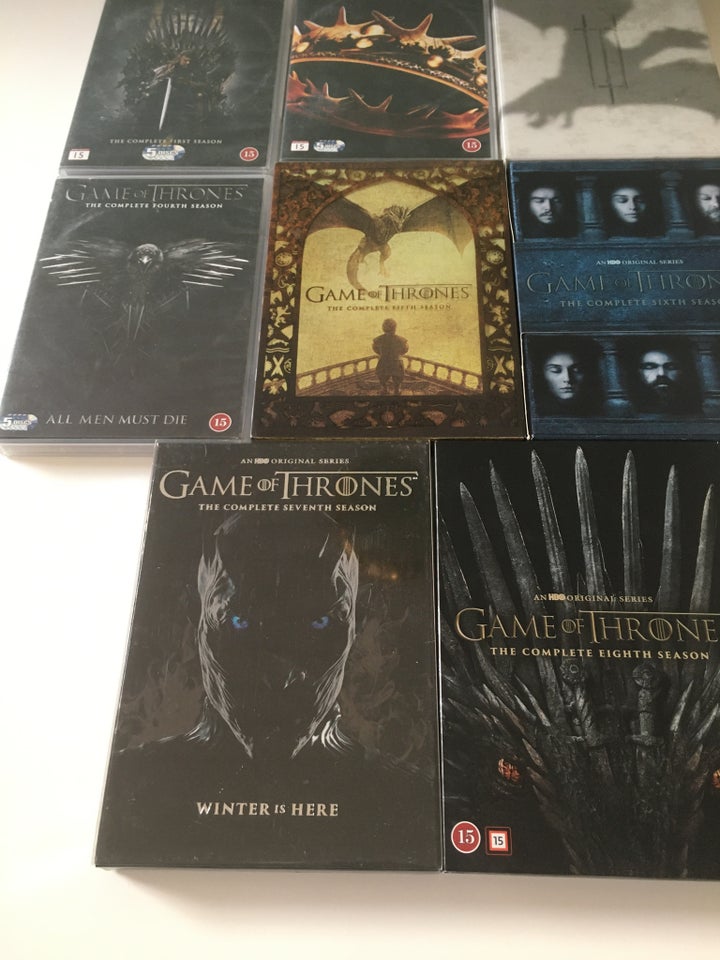 Gme of thrones, DVD, eventyr