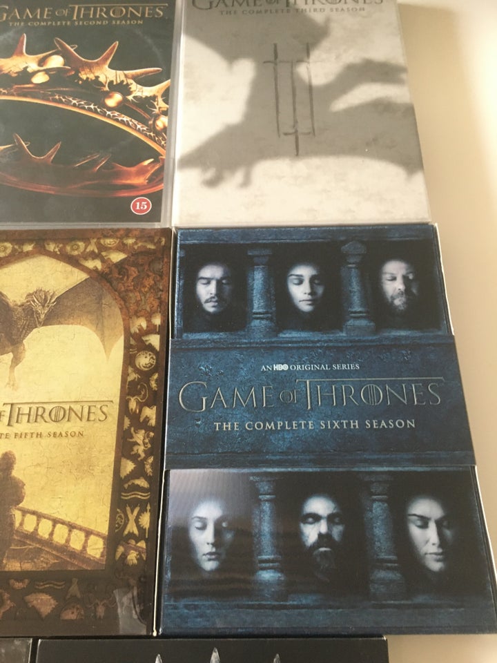 Gme of thrones, DVD, eventyr