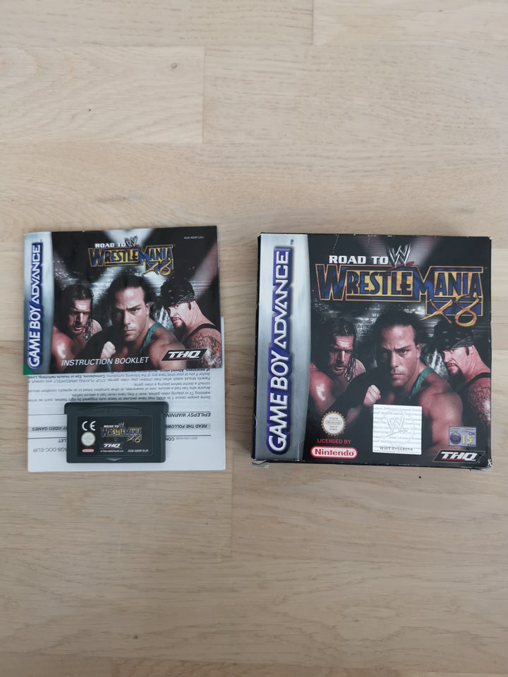 Road to Wrestle Mania gameboy
