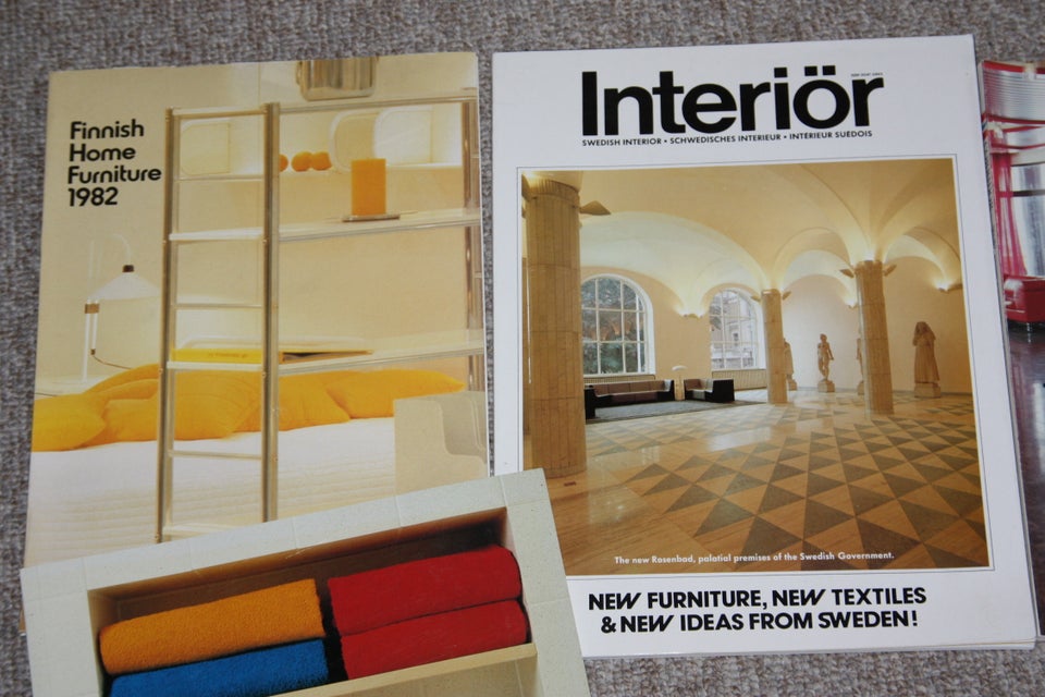 Design in Finland 1982, Interiør -