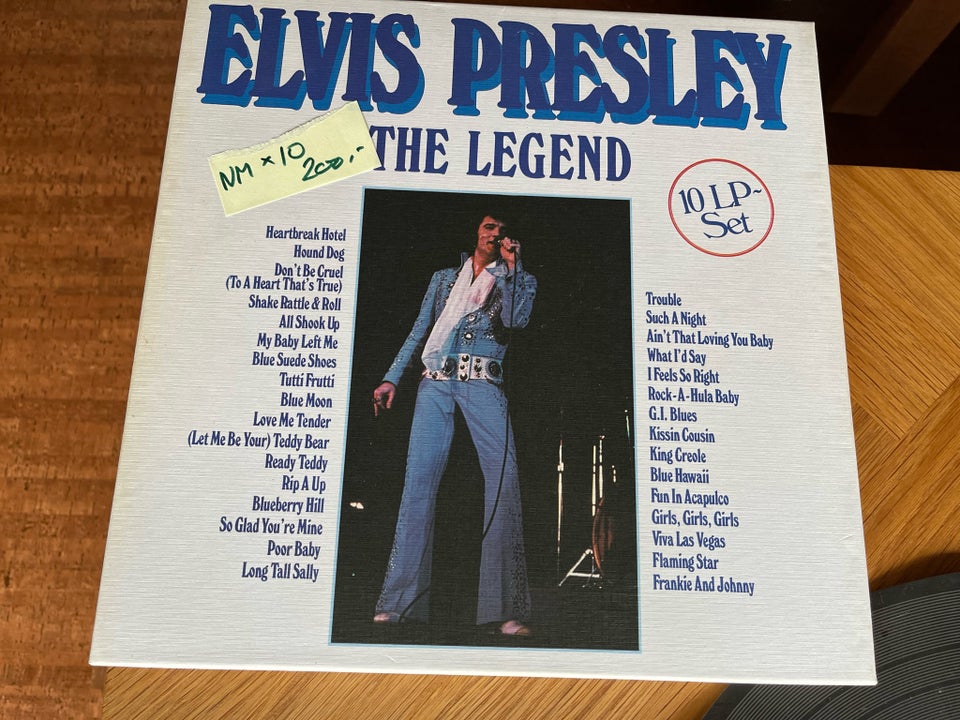 LP, Elvis Presley, The Legend - 10 LP