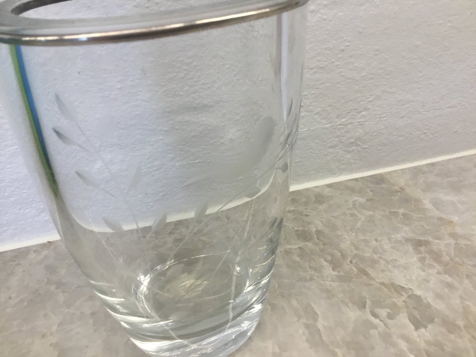 Glas Vase Ukendt