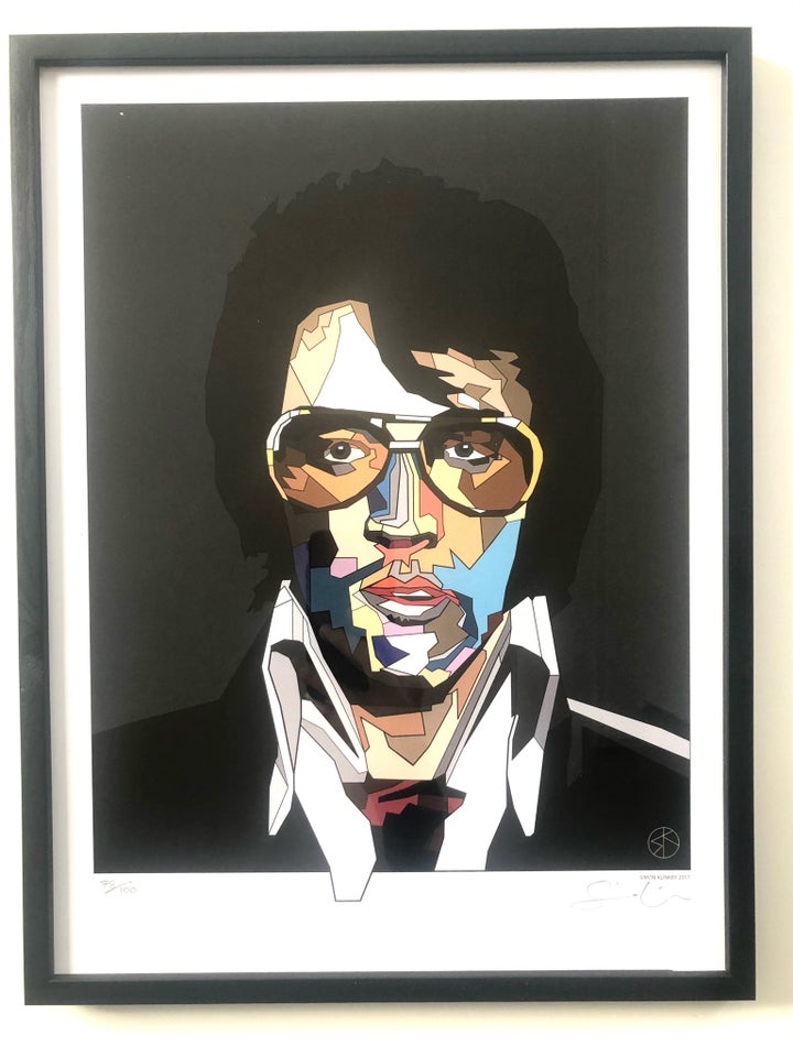 Grafisktryk SK motiv: Elvis