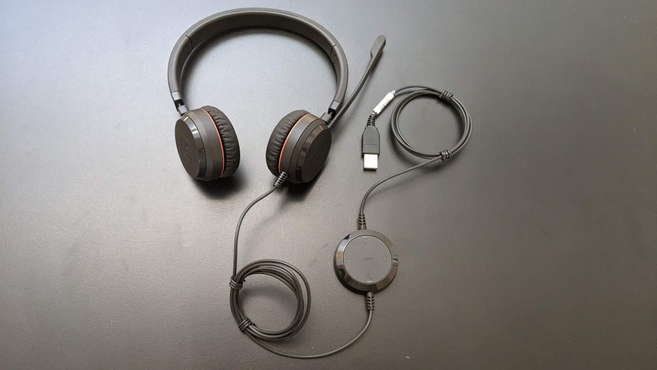 headset hovedtelefoner, Jabra,