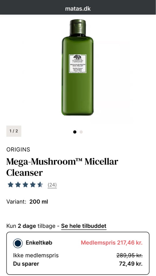 Ansigtspleje, Mega-Mushroom™