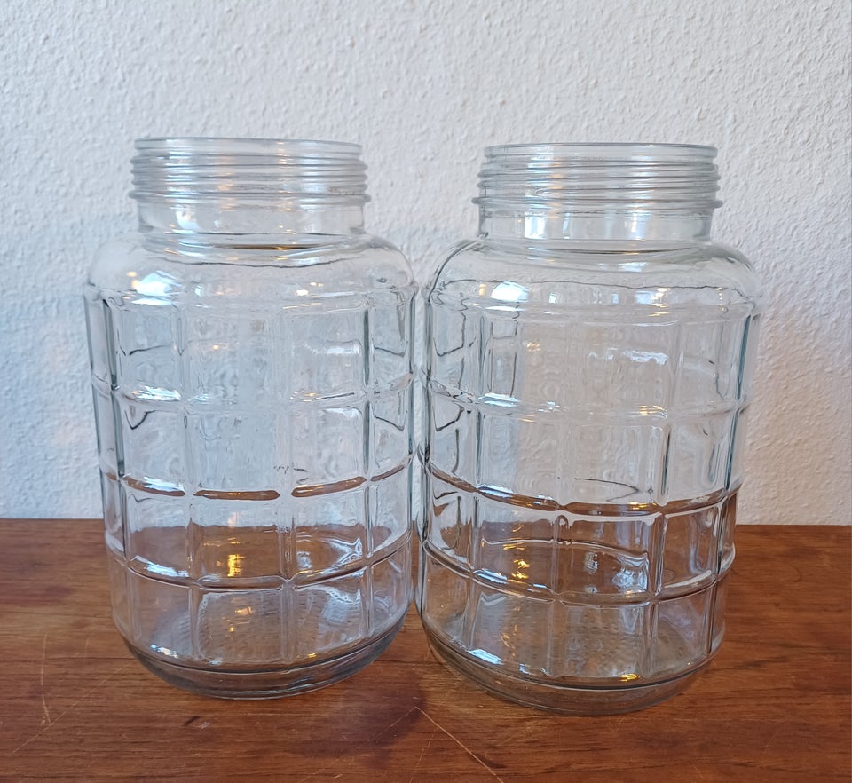 Glas Krukker eller vaser Retro