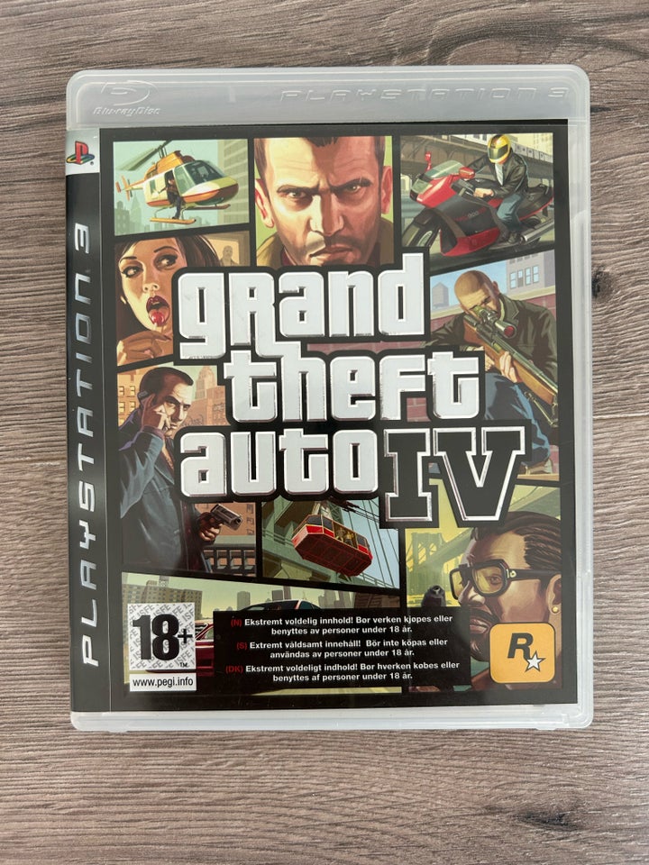 Grand Theft Auto IV PS3, PS3, action