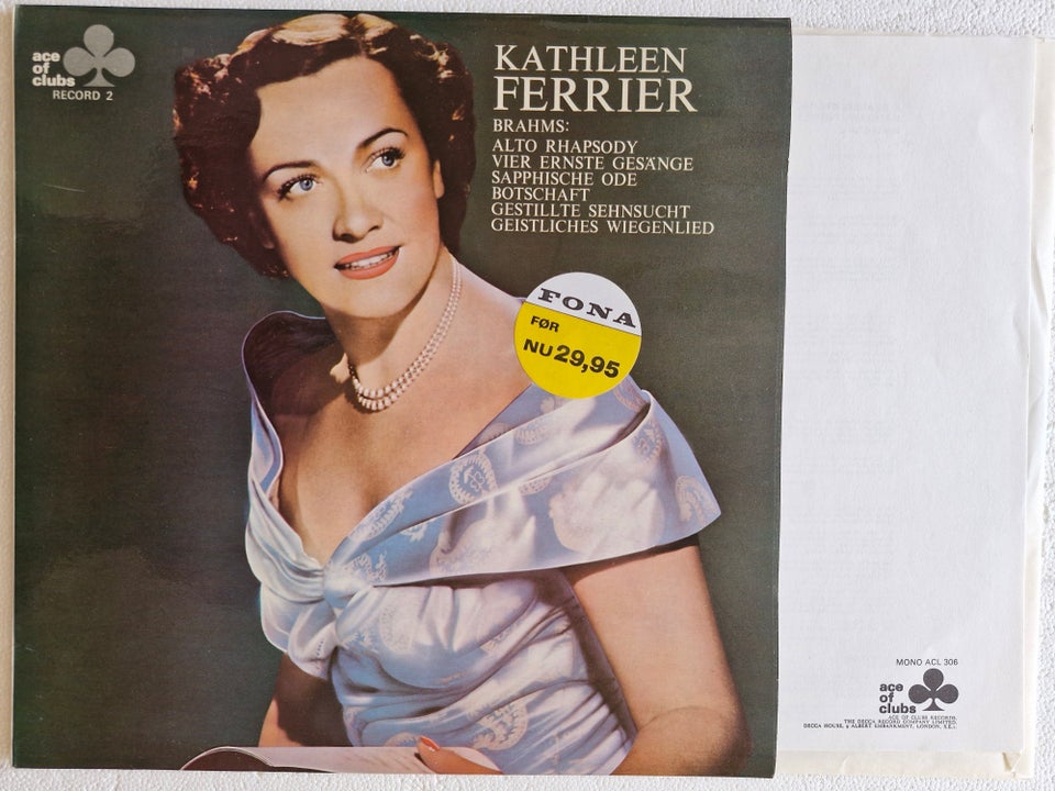 LP, Kathleen Ferrier, Klassisk