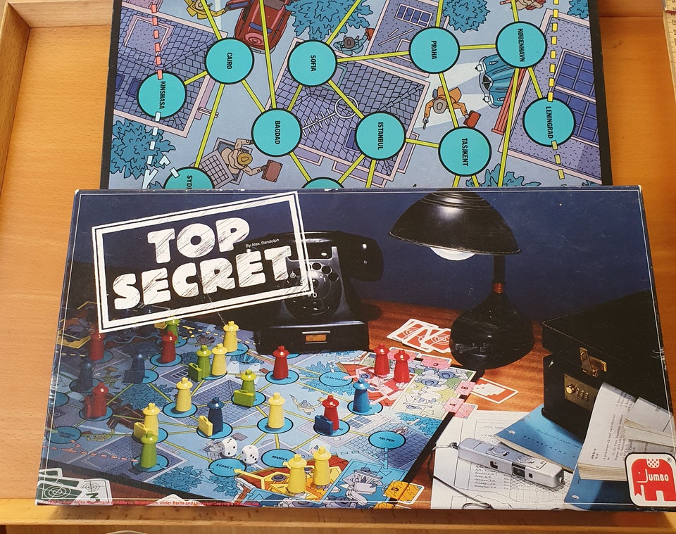 Top Secret 1985, brætspil