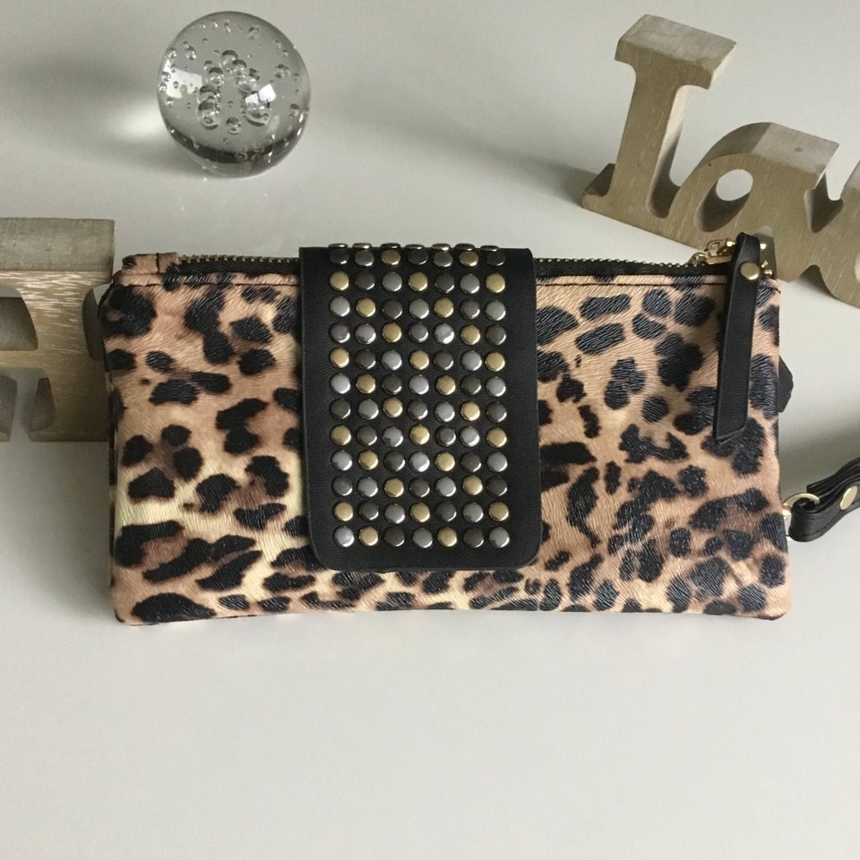 Clutch, Leopard clutch taske