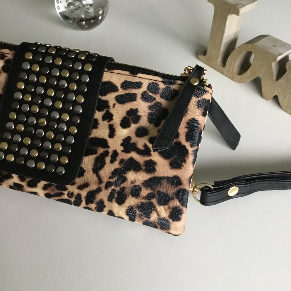 Clutch, Leopard clutch taske