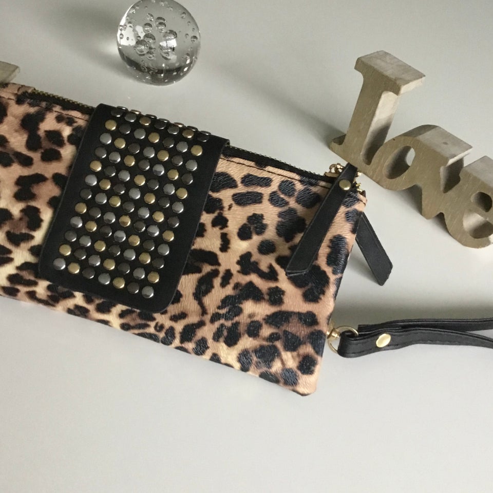 Clutch, Leopard clutch taske