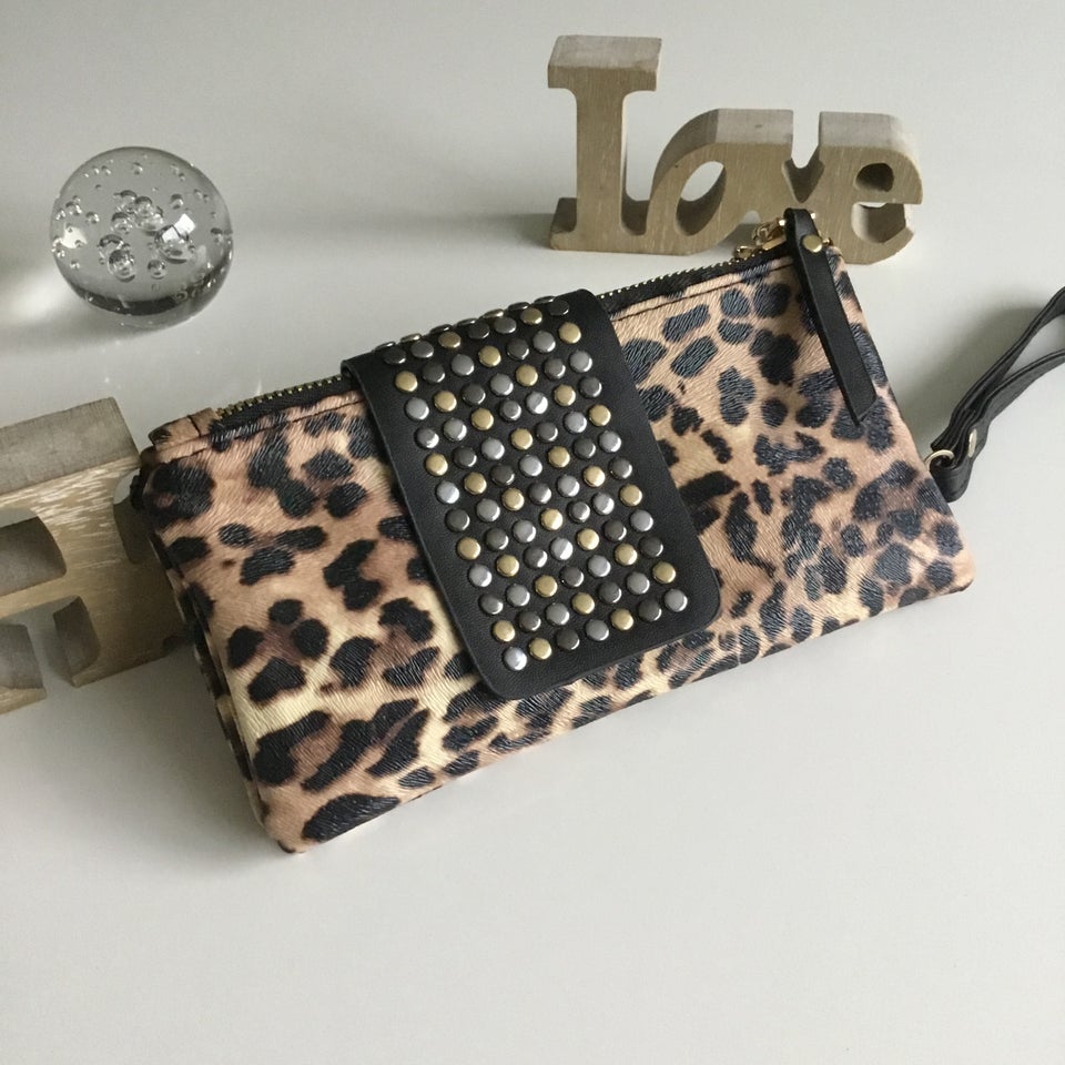 Clutch, Leopard clutch taske