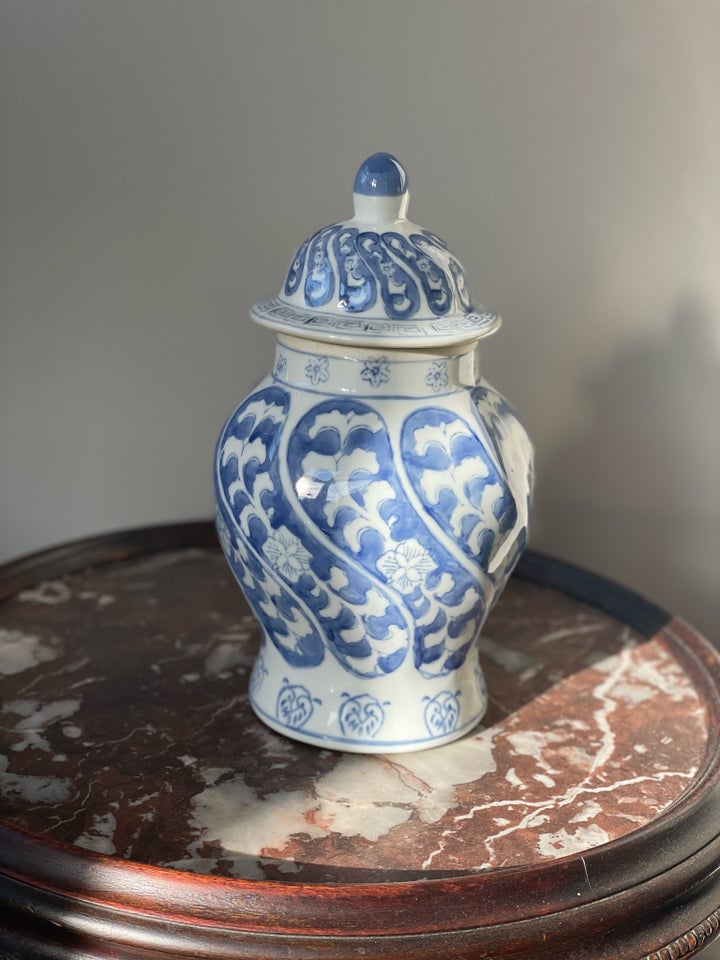 Porcelæn Asiatisk urne Vintage