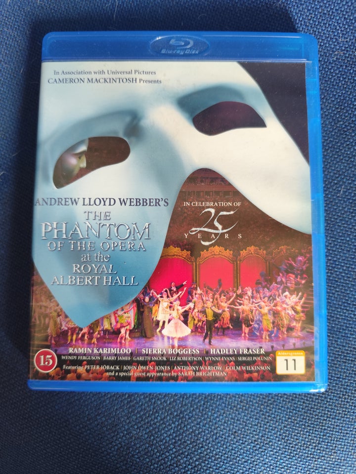 Phantom of the opera, Blu-ray,