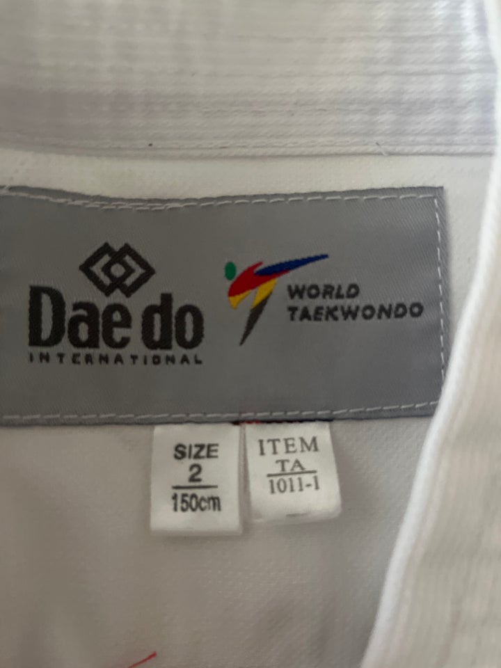 Taekwondodragt, Daedo, str. 150 cm