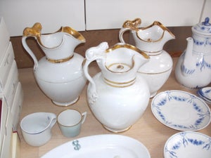 Porcelæn Løvekande