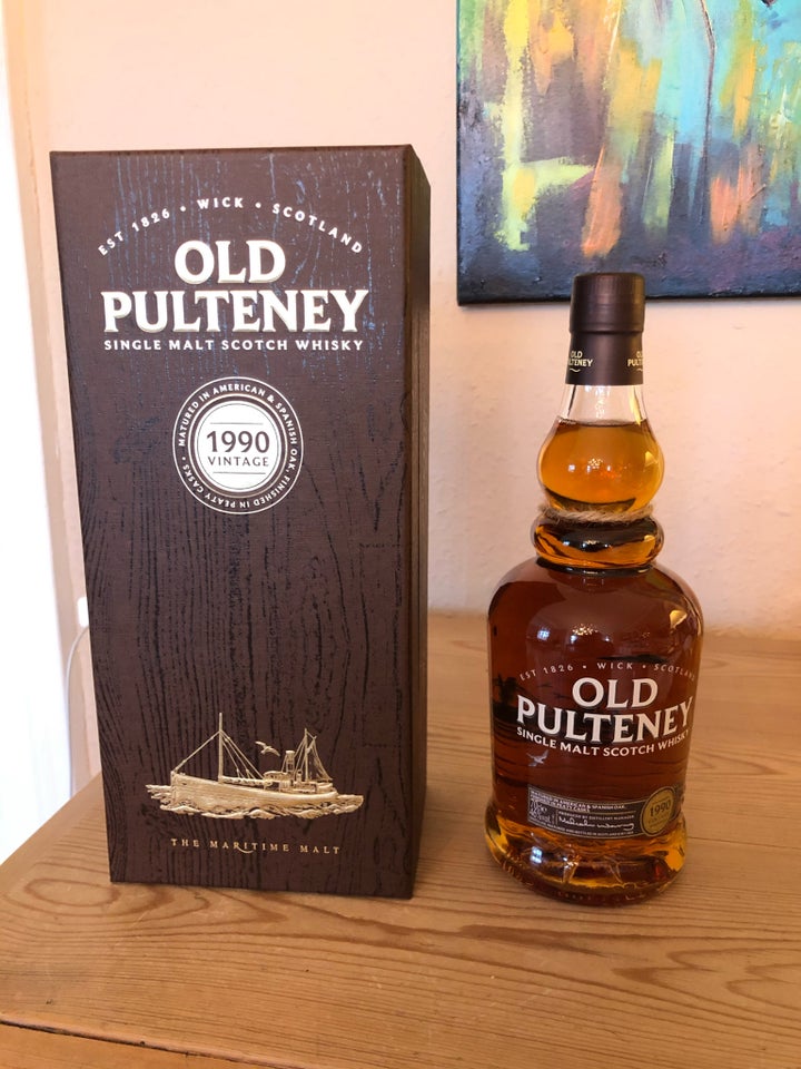 Spiritus, Whisky, Old Pulteney 26