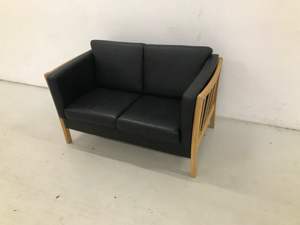 Sofa læder 2 pers