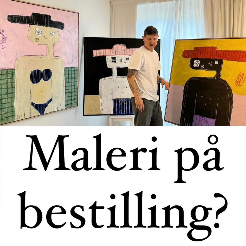 Akrylmaleri Jacob Lund motiv: