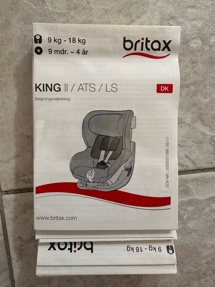 Autostol op til 18 kg  Britax Römer