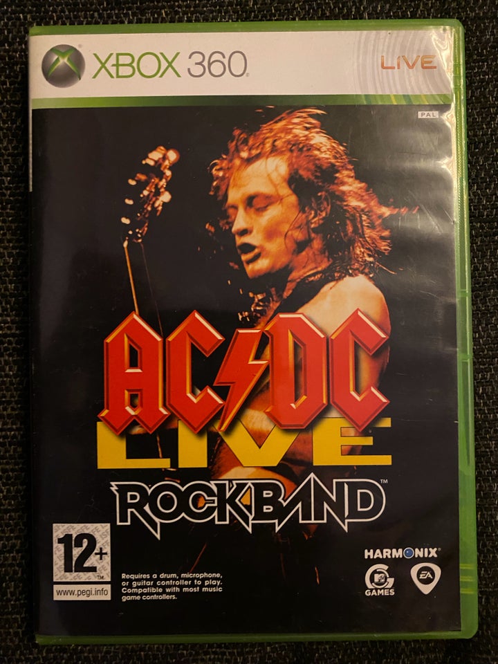 ACDC live rockband, Xbox 360,