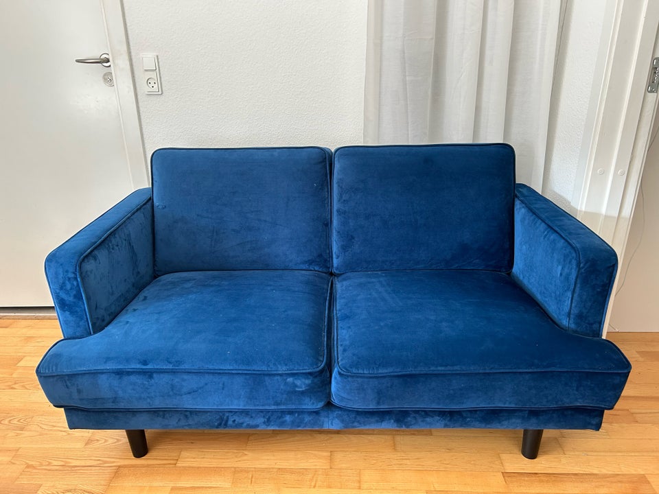 Sofa, velour, 2 pers.