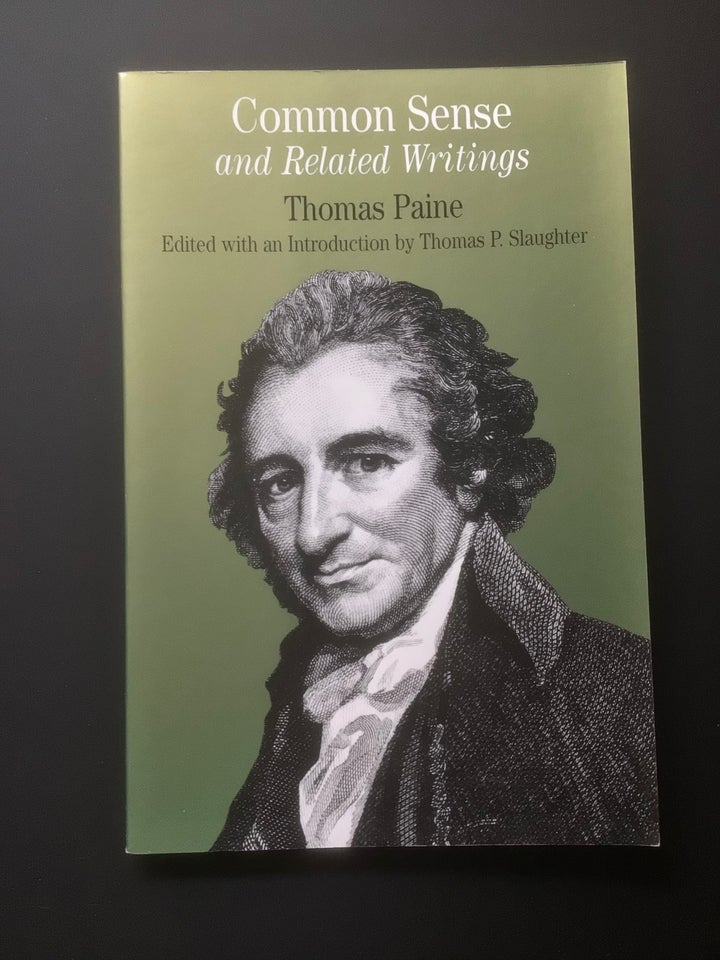 Common Sense Thomas Paine emne: