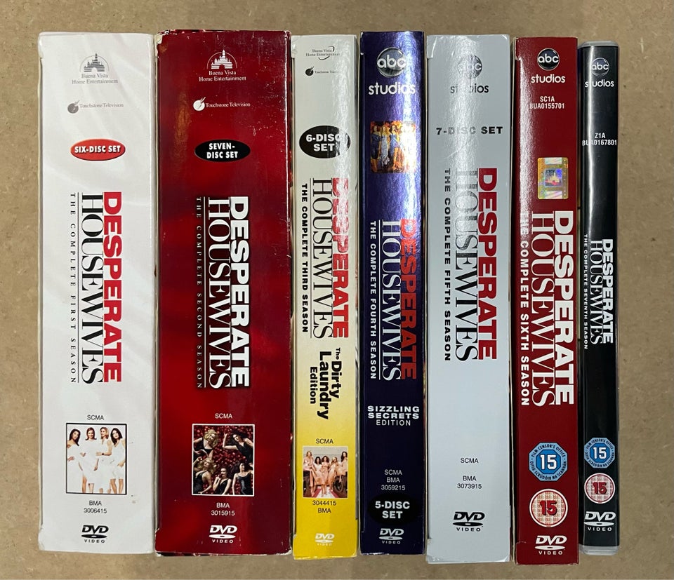 Desperate Housewives, DVD,