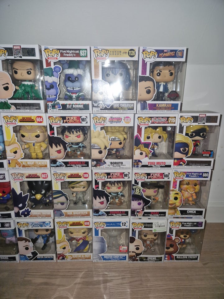 Anime/gaming/marvel, Funko pop