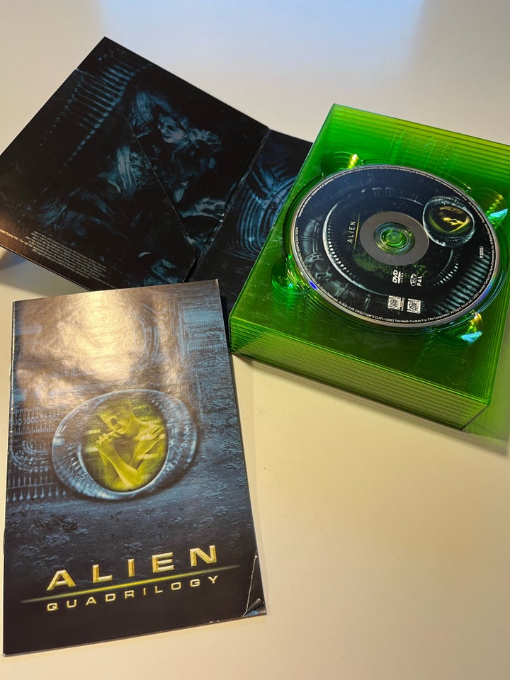 Alien quardrilogy, DVD, gyser