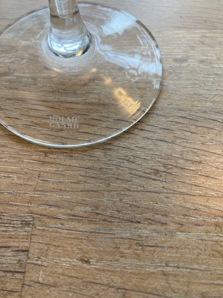 Glas rødvinsglas Holmegaard