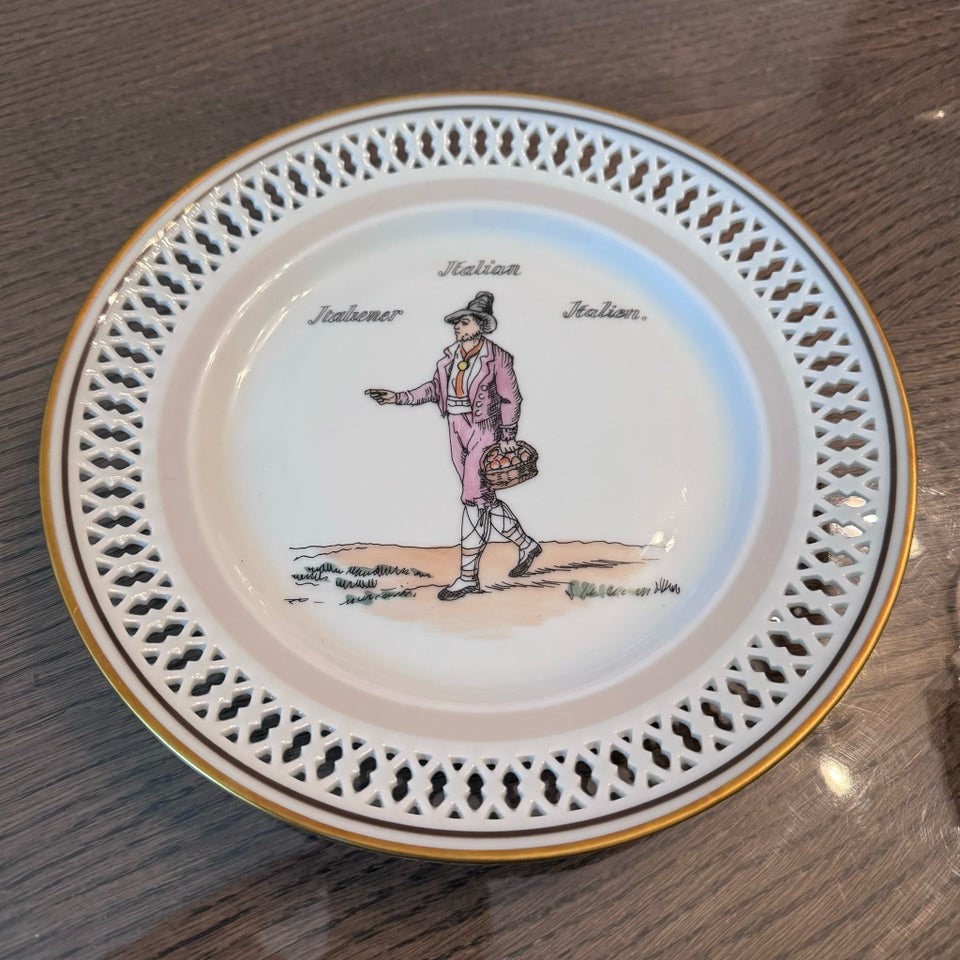 Porcelæn Tallerken Bing