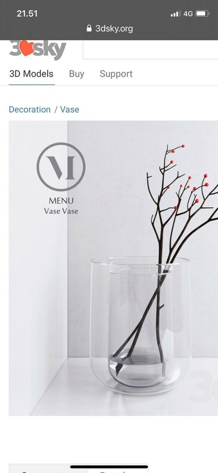 Vase  Menu Vase i Vase