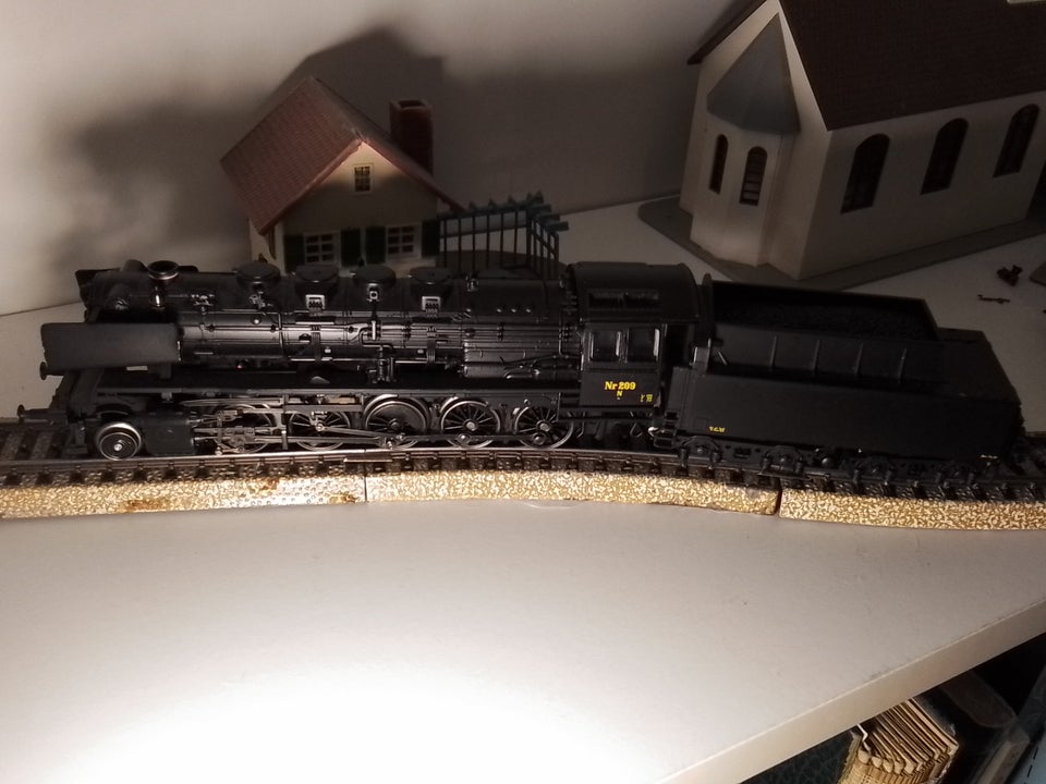 Modeltog, DSB Litra N, skala 1:87