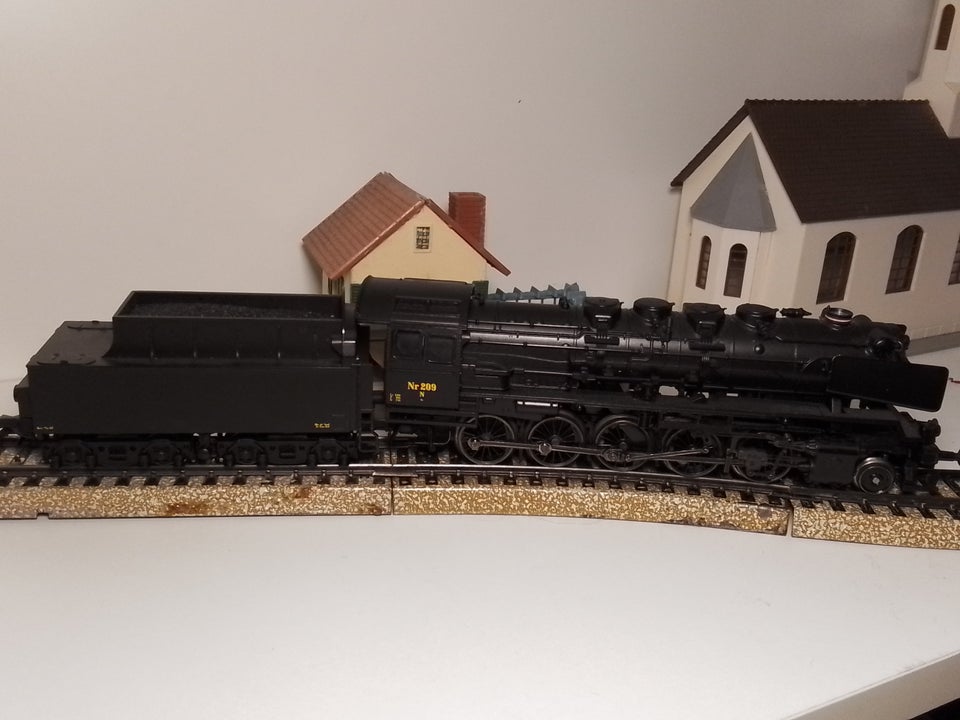 Modeltog, DSB Litra N, skala 1:87