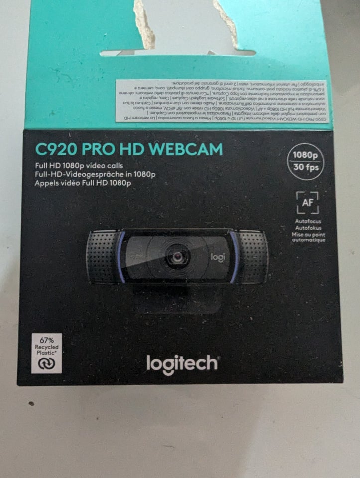 Webcam, Logitech, Perfekt