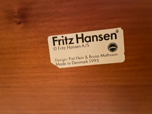 Spisebord, Træ, Fritz Hansen